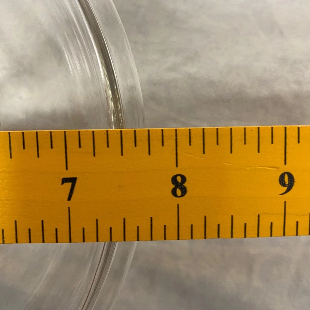 Vintage Pyrex G-5-C Clear Glass Starburst Replacement Lid 7.75